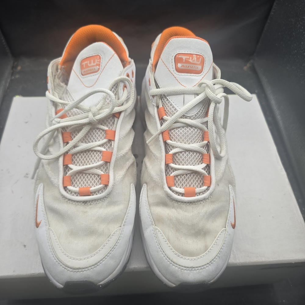 Nike White‎ and Orange Athletic Shoes